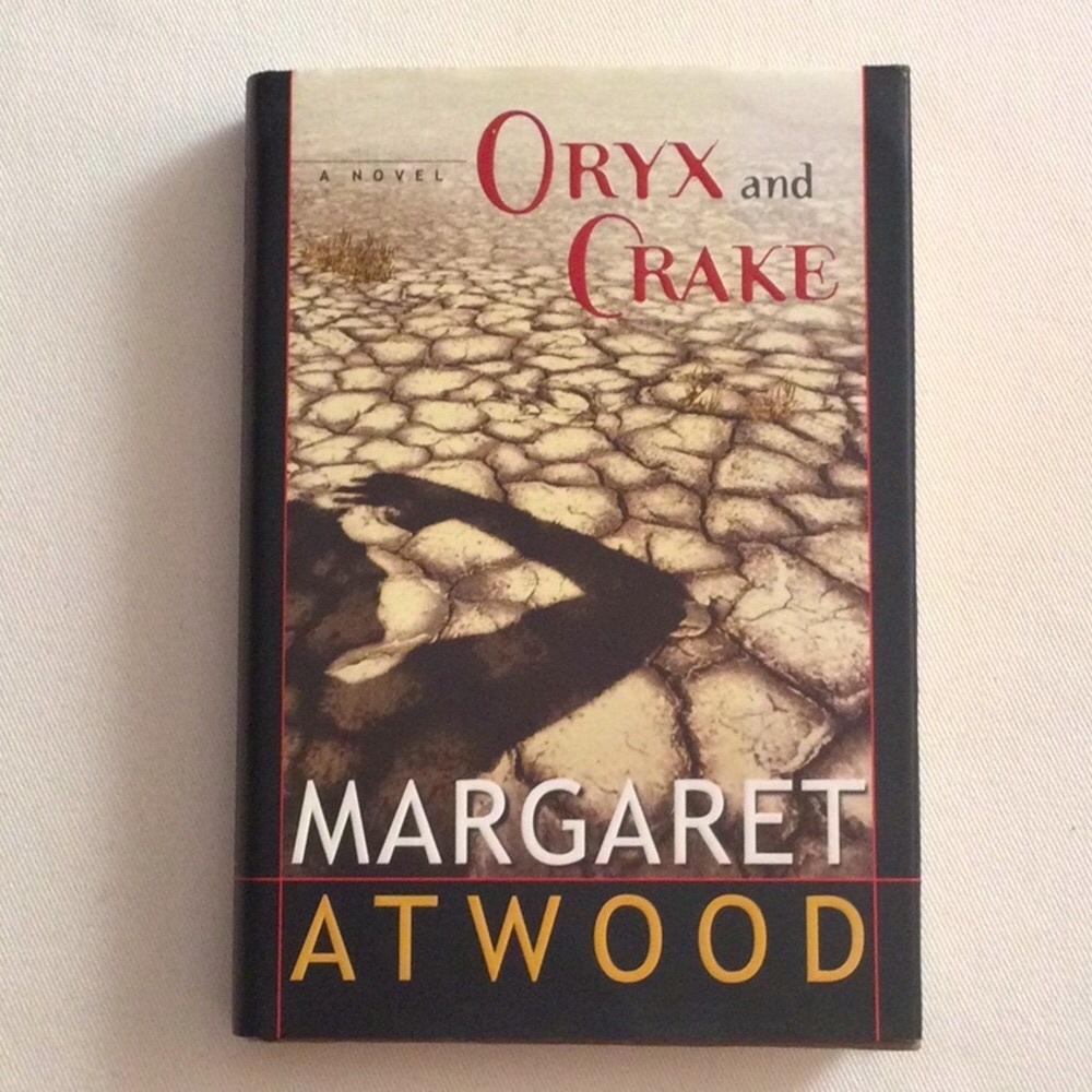 Margaret Atwood Oryx and Crake Hardcover Book